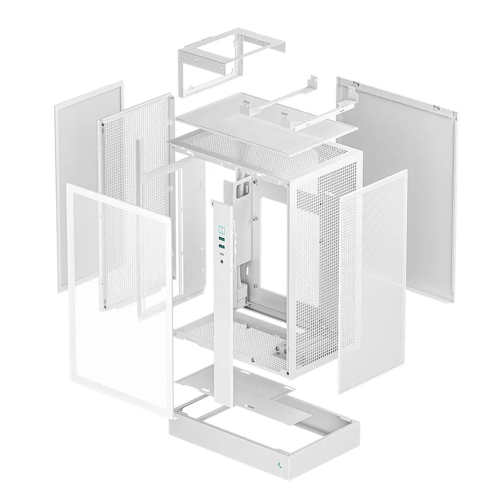 Корпус DeepCool CH170 Plus White (R-CH170-WHNGM0-G) без БЖ - фото 3