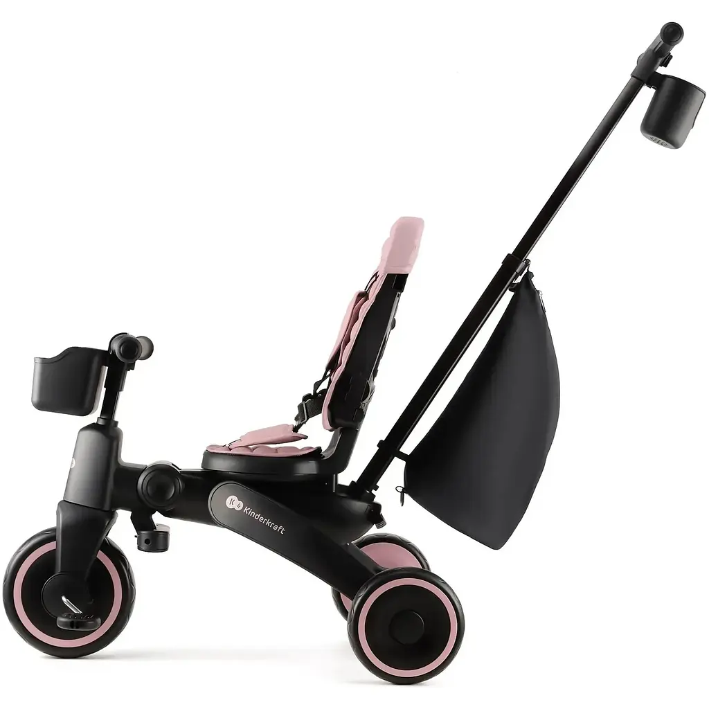 Велосипед триколісний Kinderkraft Jazz 2 Pink (KRJAZZ02PNK0000) - фото 4