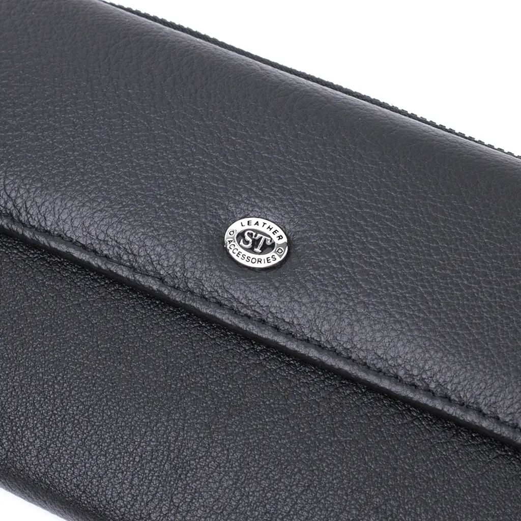 Кожаный женский кошелек ST Leather 19.5х10.5х2 см acs0029413 - фото 5