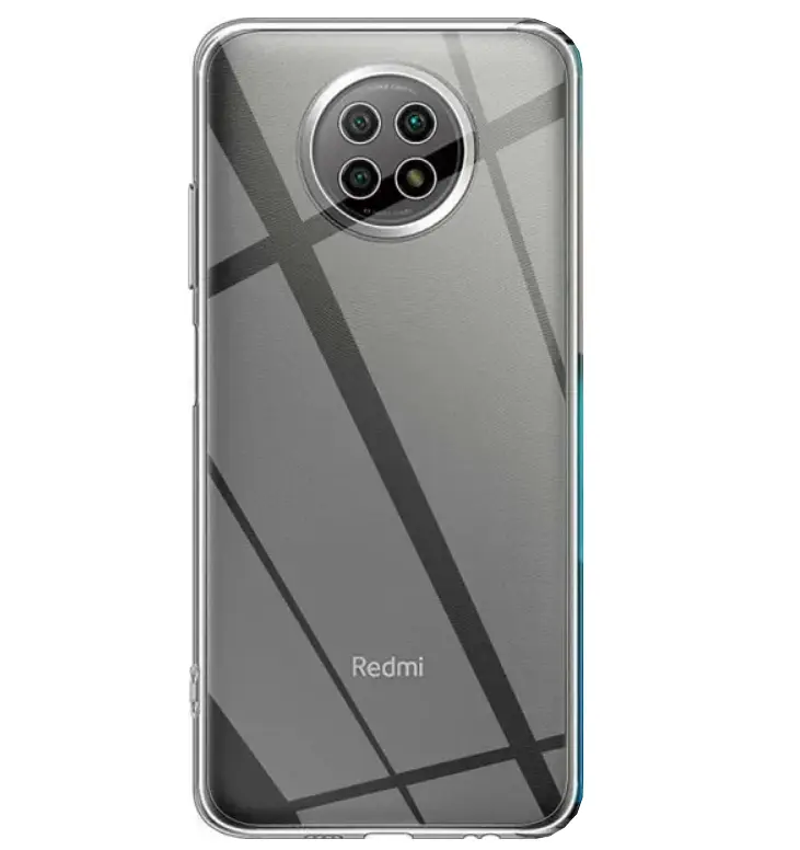 Чохол Silicone Case WS Xiaomi Redmi Note 9T / Note 9 5G Прозорий