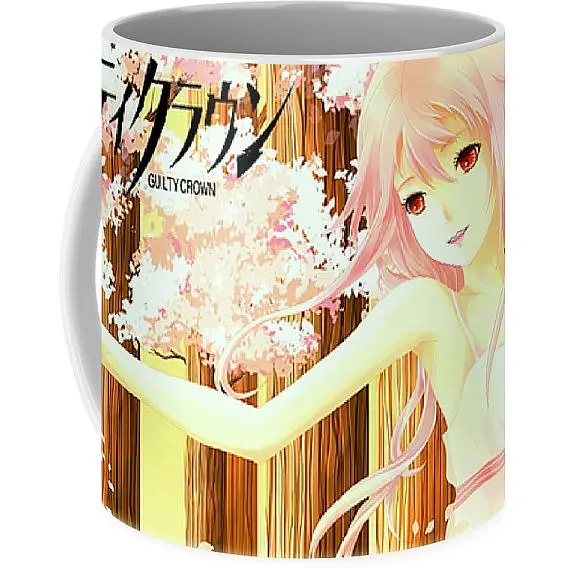 Кухоль GeekLand Guilty Crown Корона гріха Інорі Юдзуріха GC 02.05 330 мл білий - фото 3