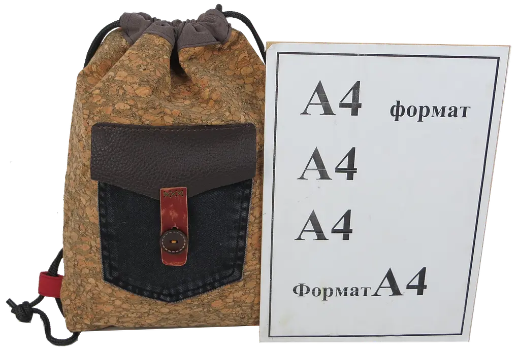 Сумка CoolPack ручної роботи з котону та кіркового дерева sum0027218 - фото 4
