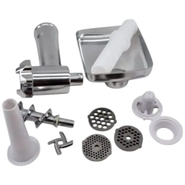 Електрична м'ясорубка з насадками Domotec  - фото 7