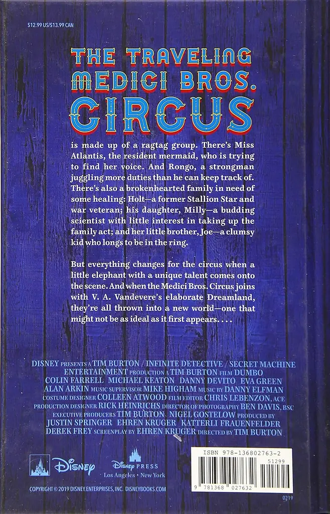 Dumbo. Circus of Dreams. Live Action Novelization - фото 2