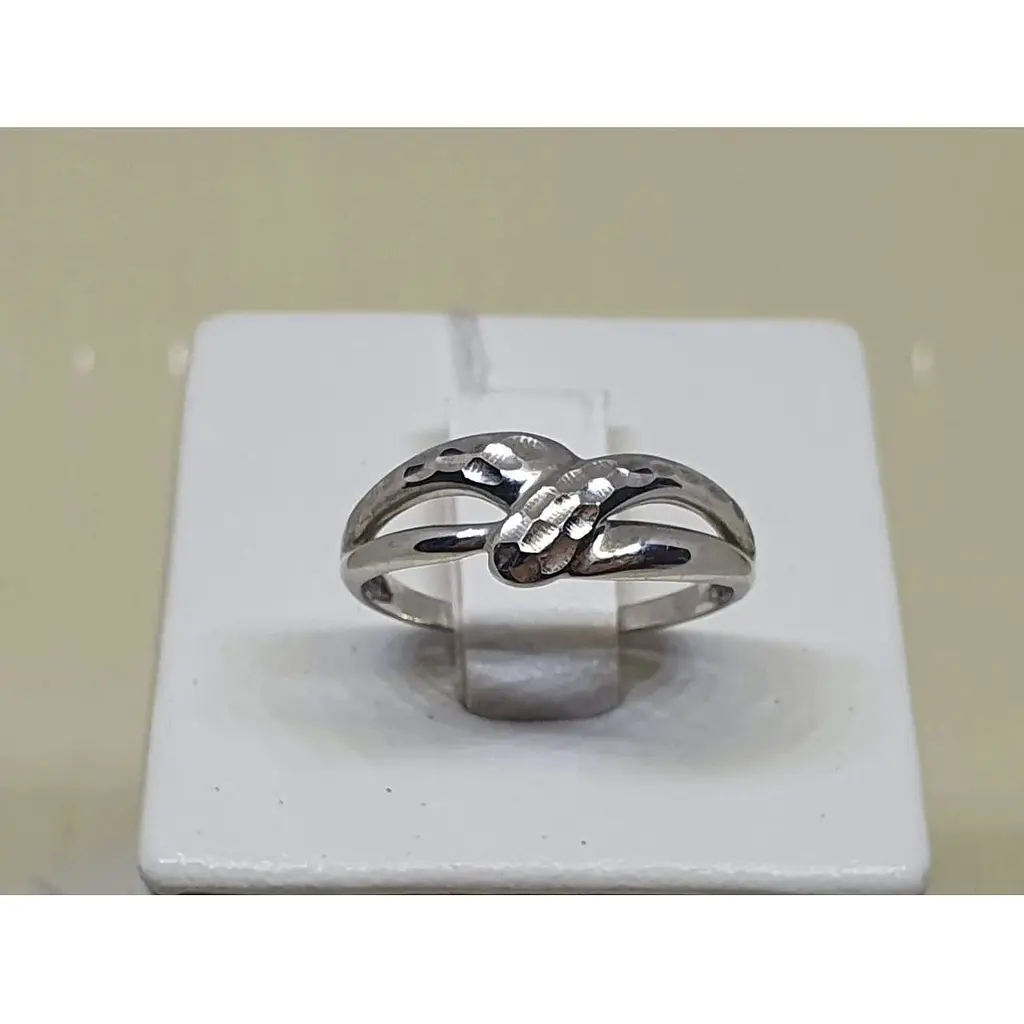 Серебряное кольцо Tango с алмазной гранью. Артикул 310177С 18 - фото 3