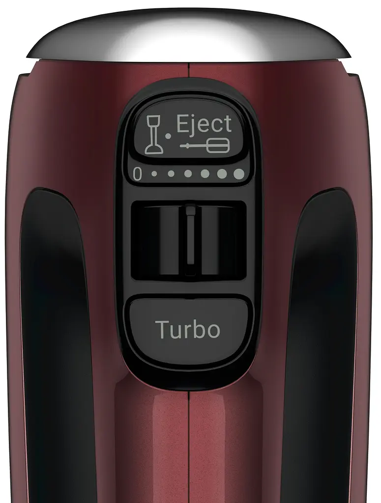 Міксер ручний Tefal Powermix Silence 600Вт насадки-4 турборежим бордовий - фото 5