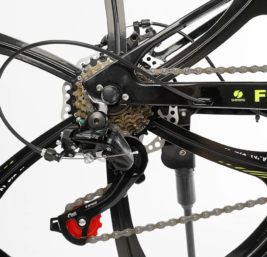 Велоcипед Спортивный 24" MN-24637 Corso «MAGNUM», рама магниевая 11’’, оборудование Shimano 21 скорость, собран на 75% (6800077246370) - фото 6