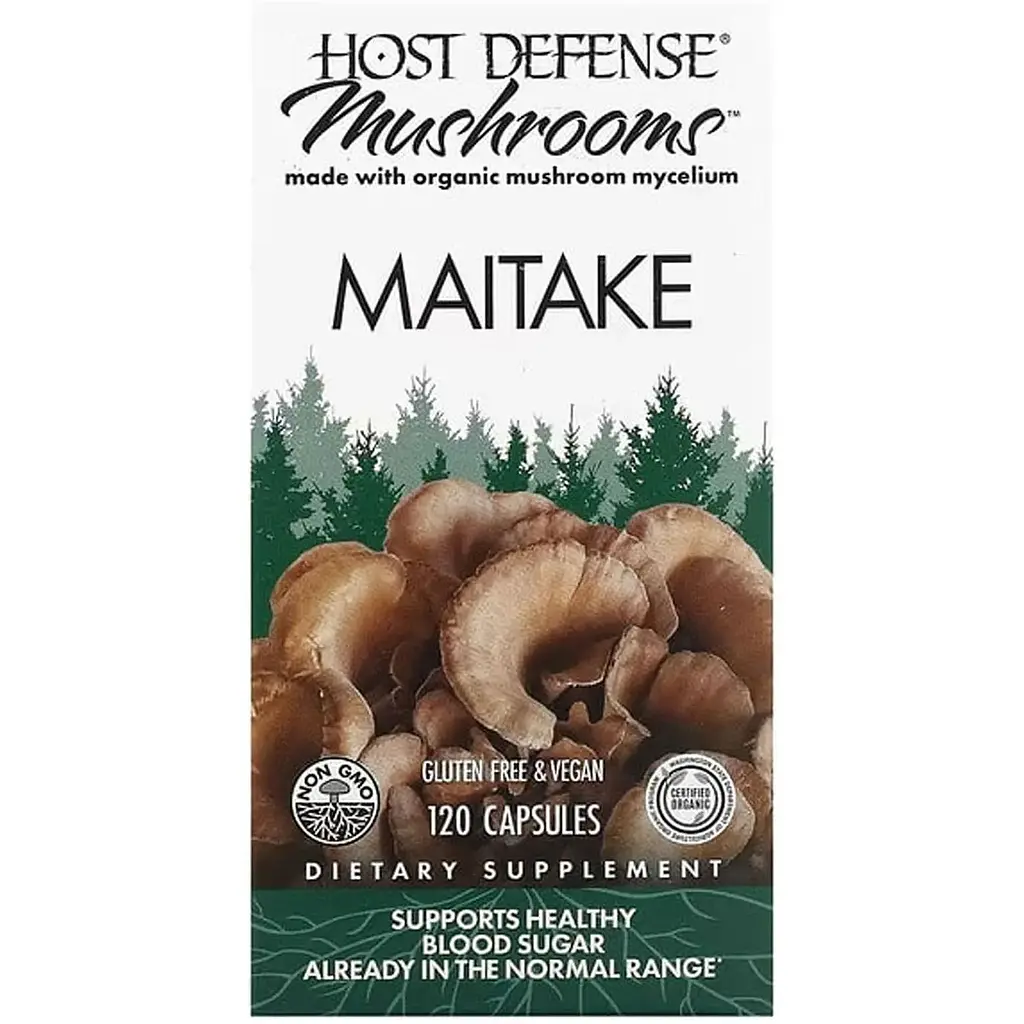 Майтаке Fungi Perfecti Maitake Host Defense 120 капсул - фото 2