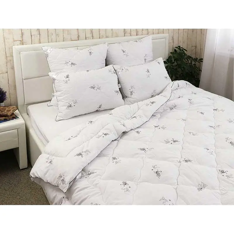 Подушка Руно 40x60 - Swan Luxury штучний пух біла (21320) - фото 4