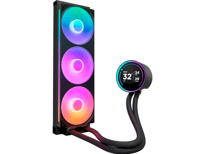 Водяне охолодження NZXT Kraken Elite 360 RGB 2024 Matte Black (RL-KR36E-B2) - фото 2