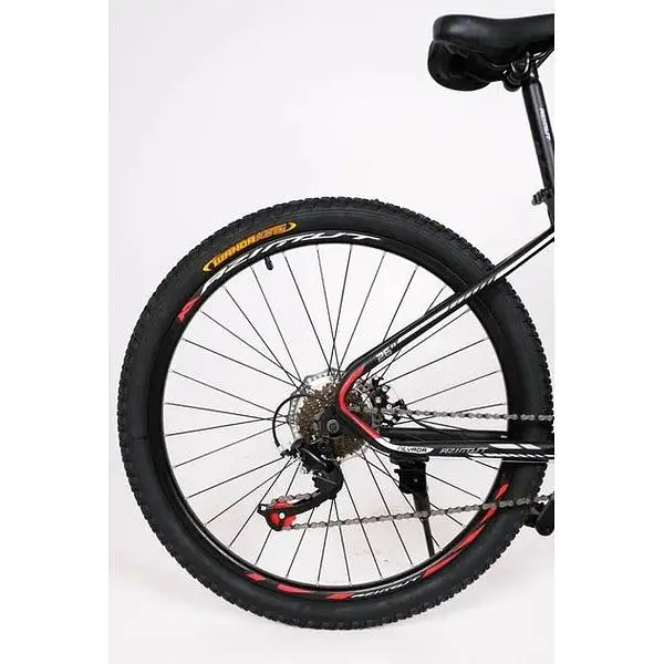 Електровелосипед Azimut Nevada 27.5 дюймів 500W 13Ah чорно-червоний - фото 3