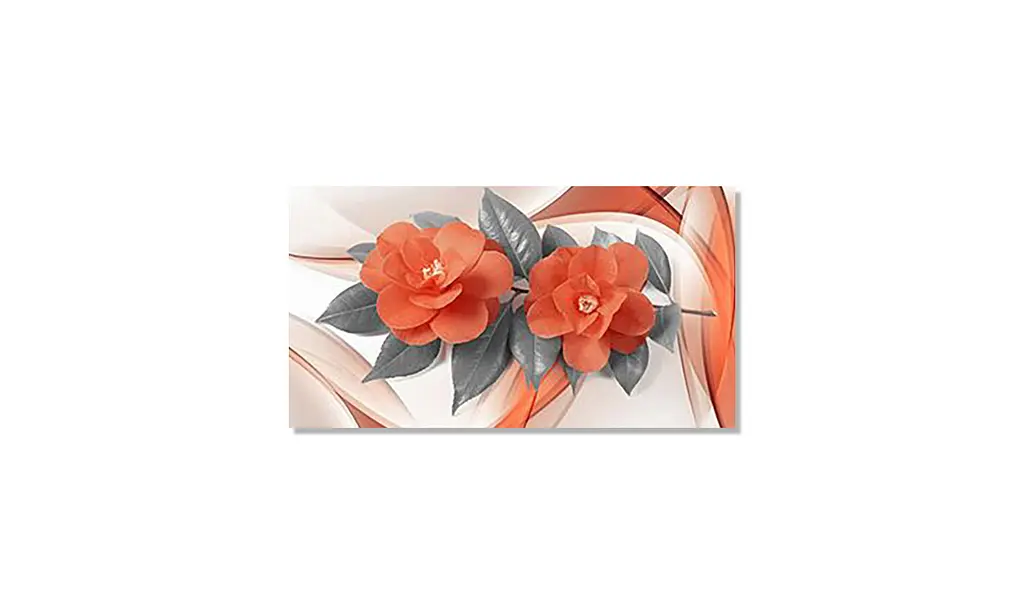 Вінілова наклейка на стіл Шифонова легкість самоклейка плівка Червоний 65х120 см Happy Pocket Z184998 - фото 3
