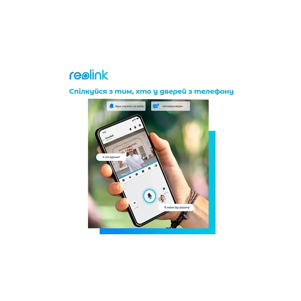 Дверний дзвінок Reolink Video Doorbell WiFi (D340W) - фото 6