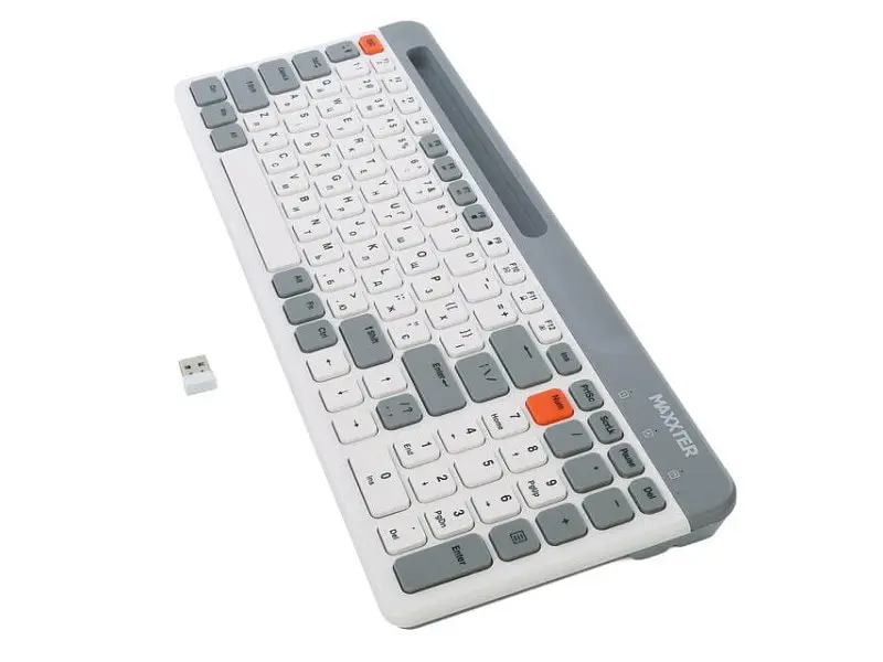 Клавіатура Maxxter KBW-02G-UA - фото 4