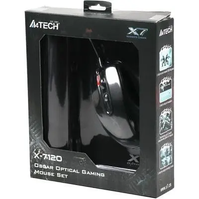 Комп'ютерна мишка A4Tech X-7120 Black (4711421932172) - фото 4
