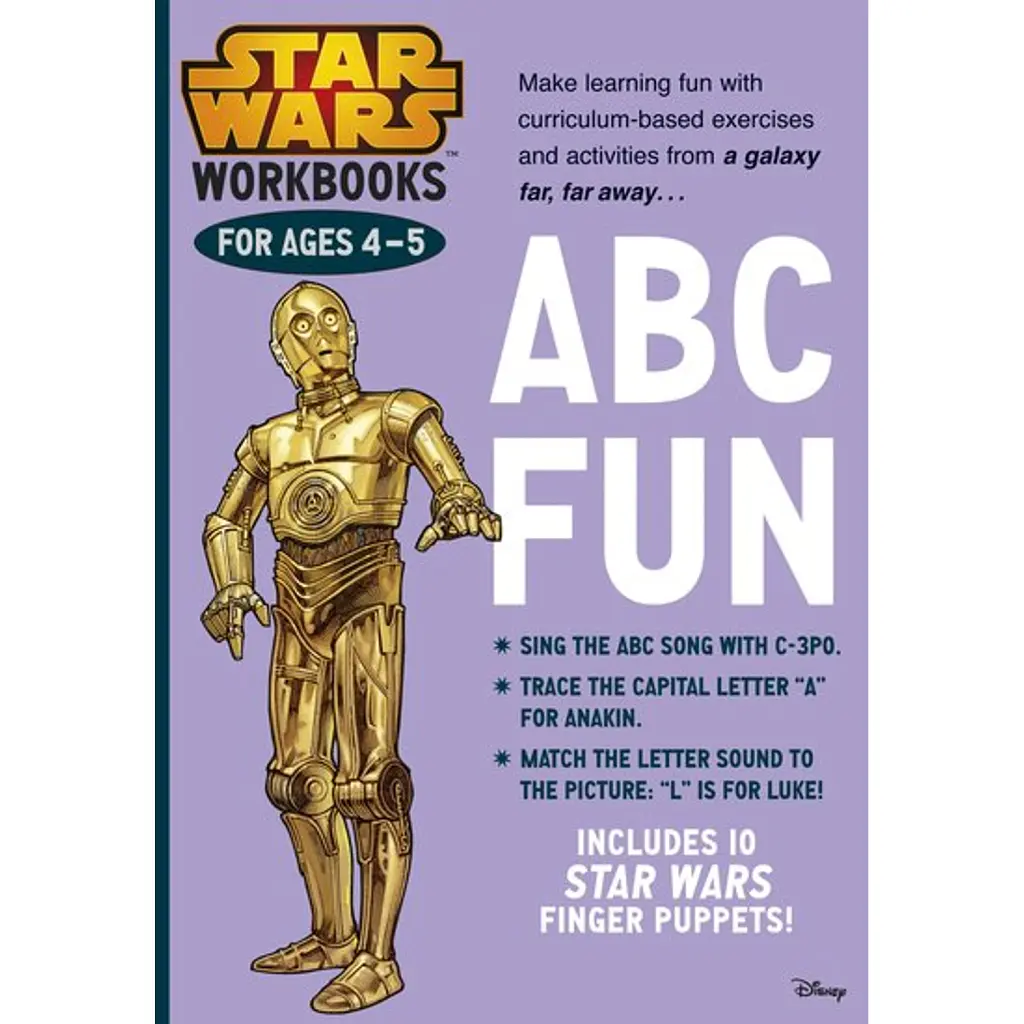 Star Wars Workbooks. ABC Fun Ages 4-5 -