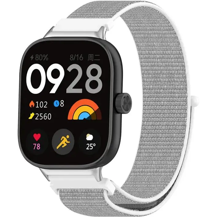 Ремінець DK CDK Nylon Sport Loop для Xiaomi Redmi Watch 4 (017323) (seashell) - фото 2