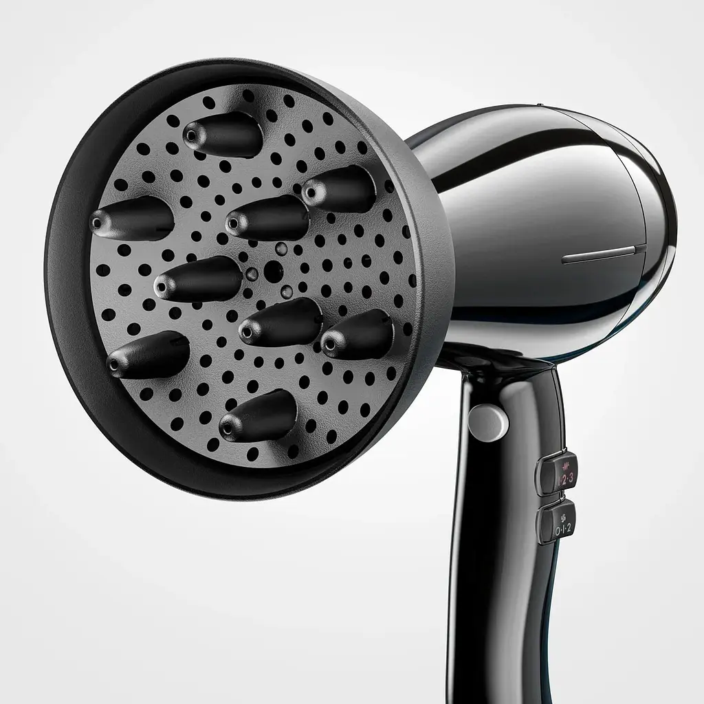 Фен Valera ePower 2020 eQ RC D черный (EP2020 eQ RC D BL) - фото 3
