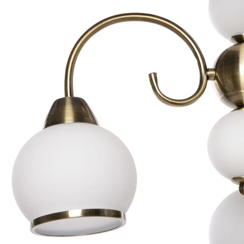 Люстра стельова Brille класична LED E27 60W BZ (LK-264C/3) - фото 5