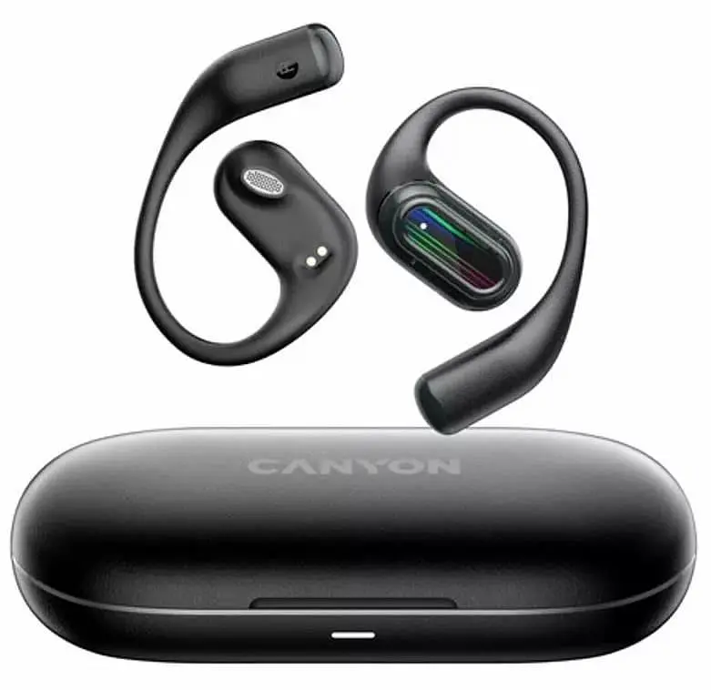 Навушники Canyon TWS OnFlow 12 OWS ENC Black (CNS-TWS12BK) - фото 4