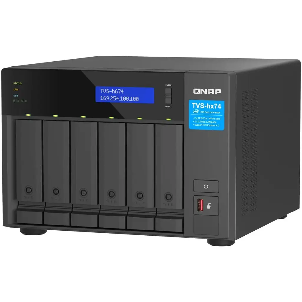 NAS-сервер QNAP TVS-h674-i5-32G - фото 5