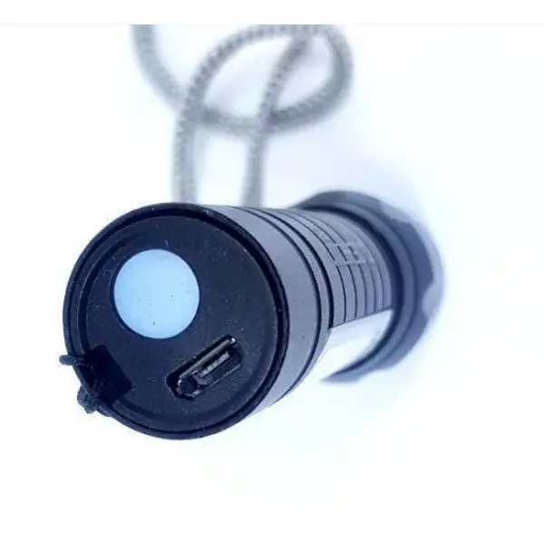 Світлодіодний ліхтарик Bailong Police COB USB BL-511 BL-515 BL-513 у пластиковому чохлі - фото 6