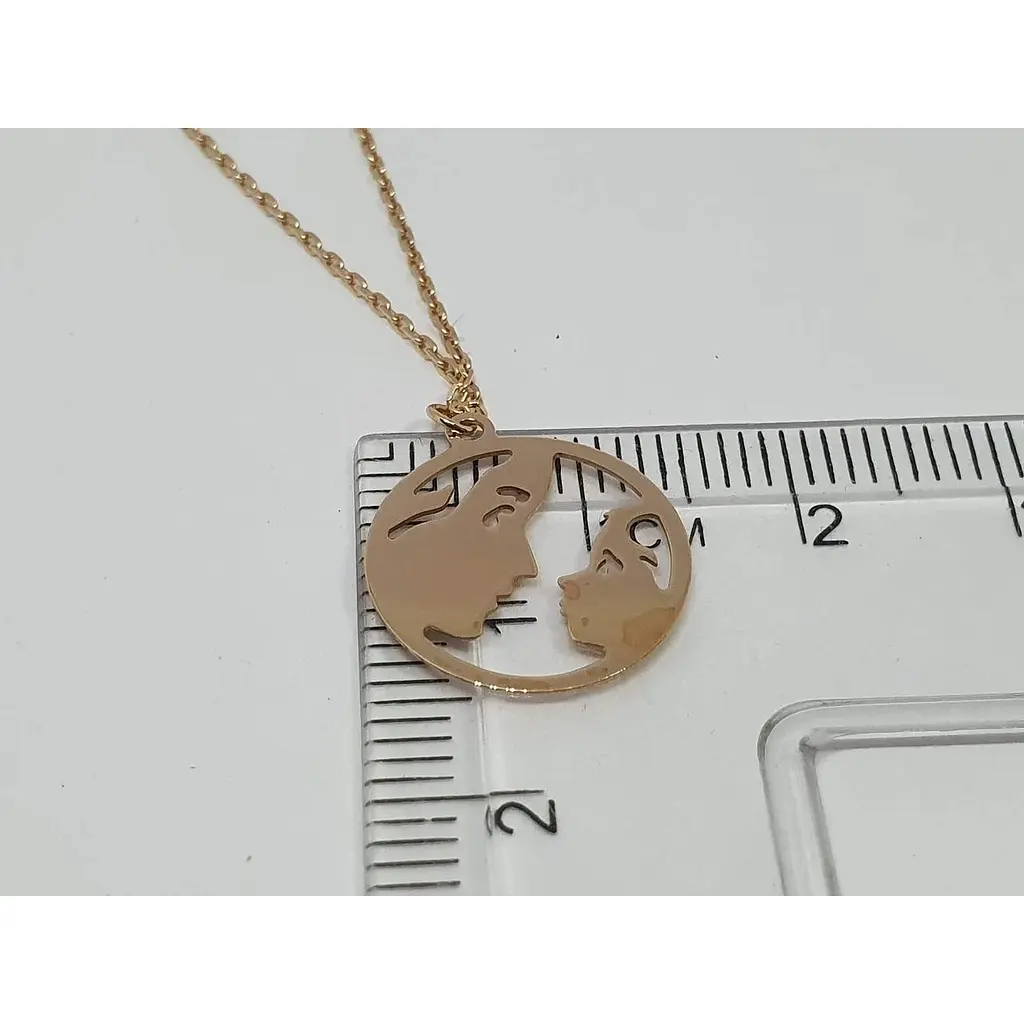 Золоте кольє Favoritum Материнство. 810042 - фото 3