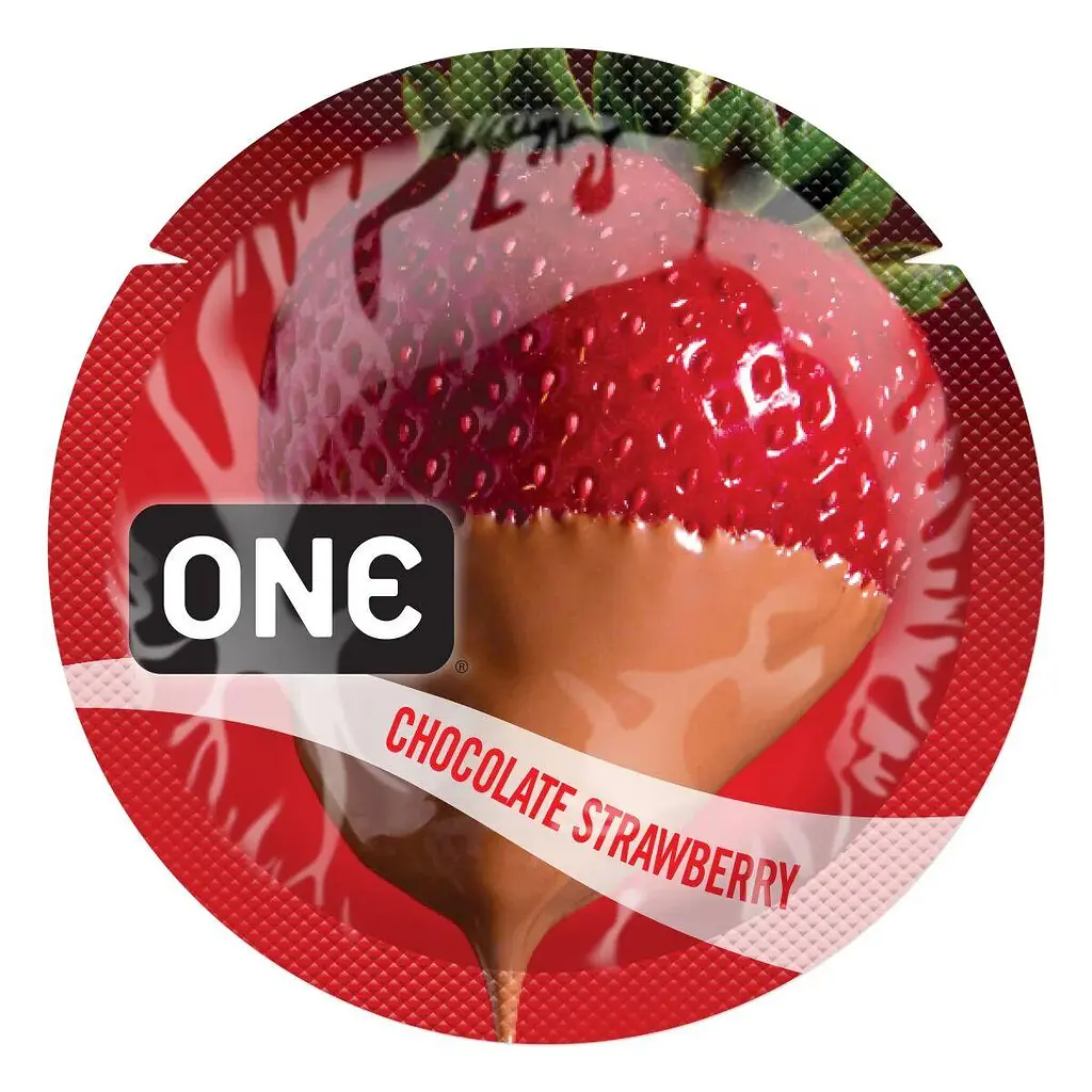 Набір ароматизованих презервативів ONE FlavorWaves, 100 шт, 6 ароматів, 6 кольорів, паковання-тубус - фото 5