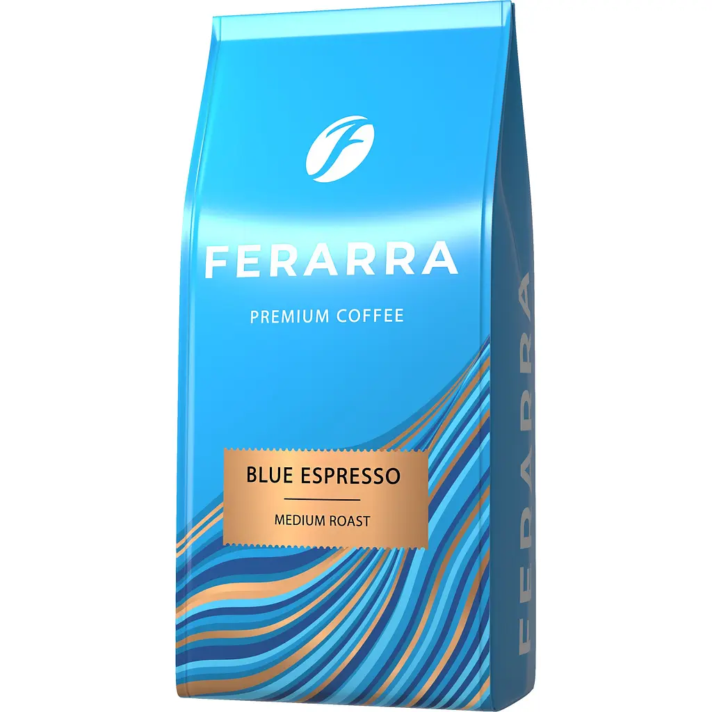 Набір кави в зернах Ferarra Blue Espresso 1 кг х 2 шт. - фото 2