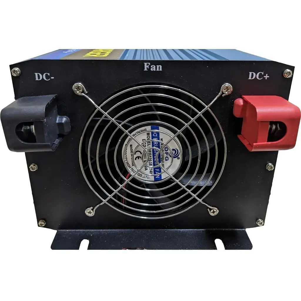 Автомобильный инвертор Pulsepad PSWCH-3000 12V 3000W Pure Sine Wave с функцией зарядки [111712] - фото 2