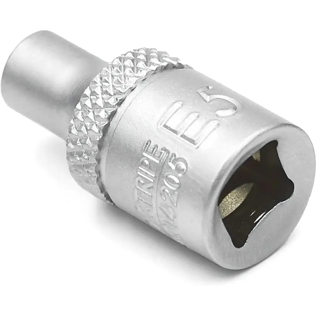Головка торцева Wurth 1/4IN зовнішній Torx TX-E5-L25 Red Stripe (5763014205) - фото 4