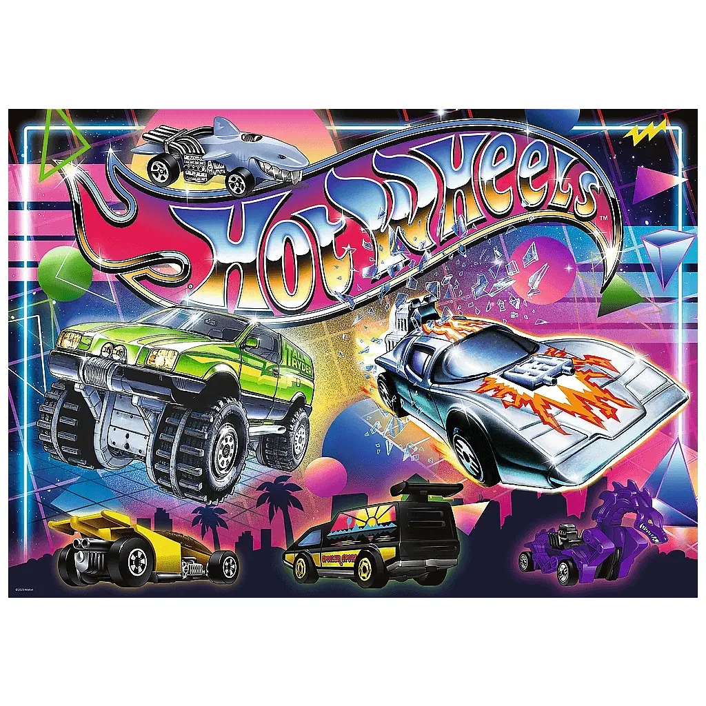 Пазл Trefl Hot Wheels атмосфера 80-х 500 елементів (5900511375381) - фото 2