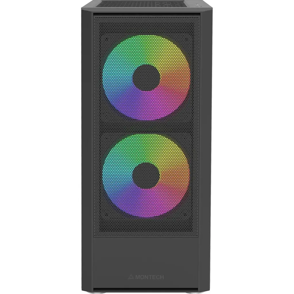 Корпус MONTECH X2 Plus Black [169442] - фото 4