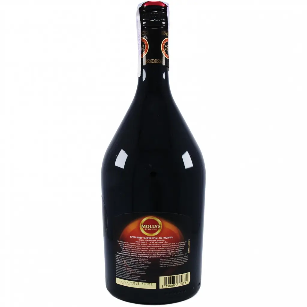 Лікер Molly's Irish Cream, 17%, 1 л (486208) - фото 2