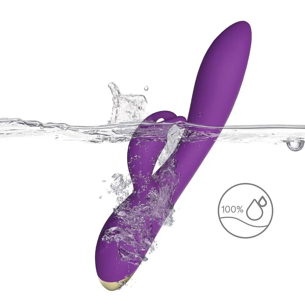 Вібратор-кролик B - Series Joy Bonnie, 22.2 см (фіолетовий) - фото 5