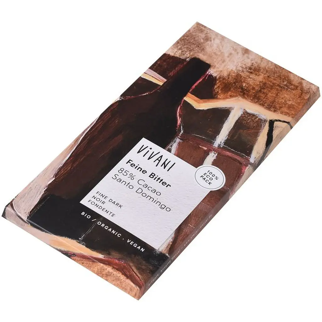 Шоколад черный Vivani Feine Bitter 85% какао органический 100 г - фото 2