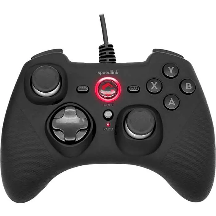 Геймпад Speedlink RAIT Gamepad - for PC/PS3/Switch, rubber-black (SL-650010-BK)