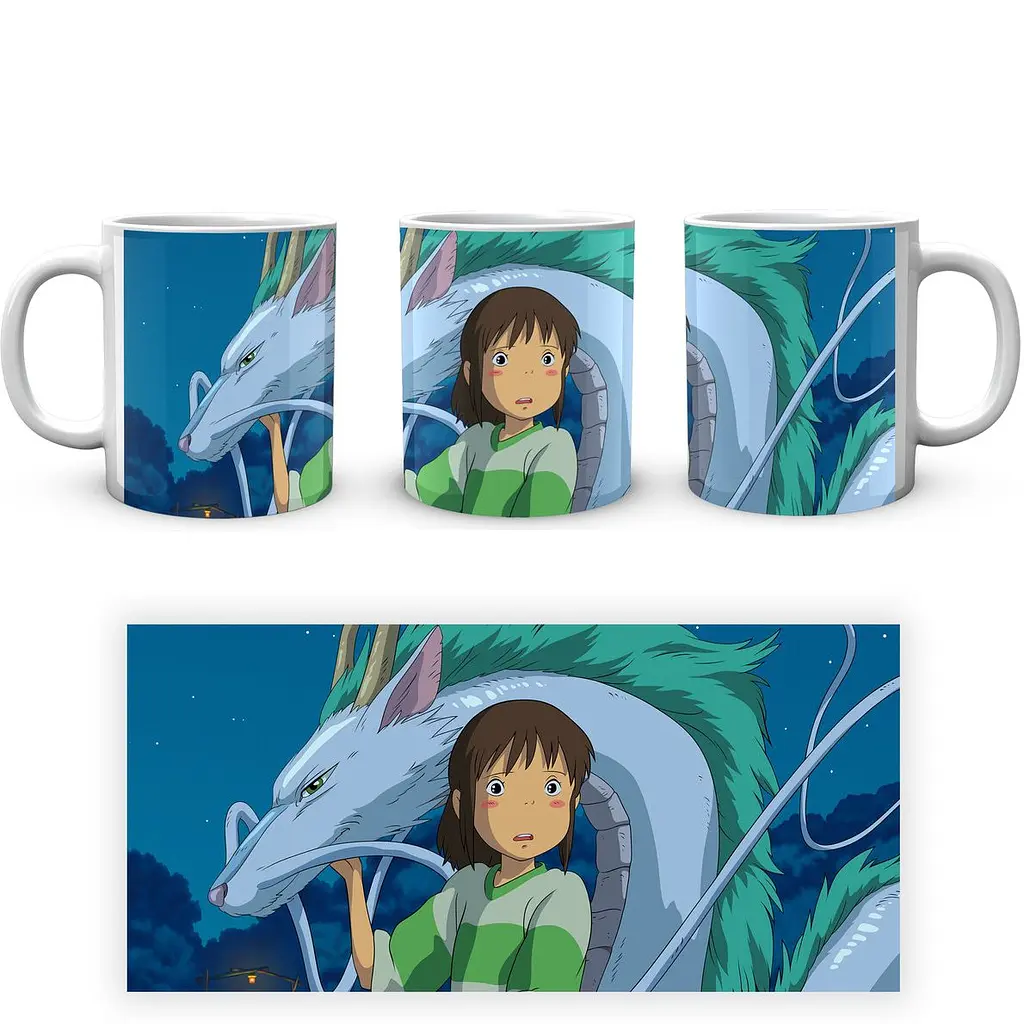 Кружка GeekLand Spirited Away Унесенные привидениями Чихиро SPA 02.04 330 мл белая - фото 4