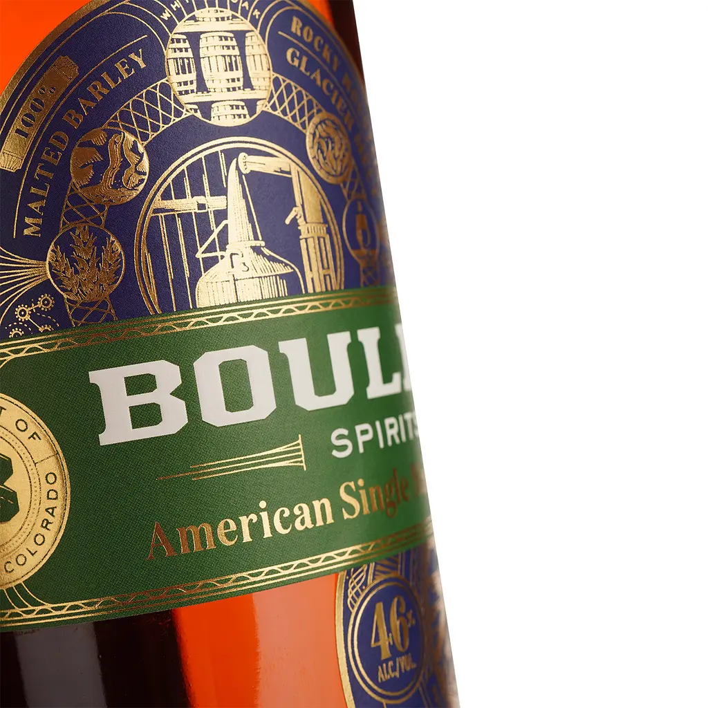 Віскі Boulder Spirits Peated Malt American Single Malt Whiskey 46% 0.7 л - фото 3