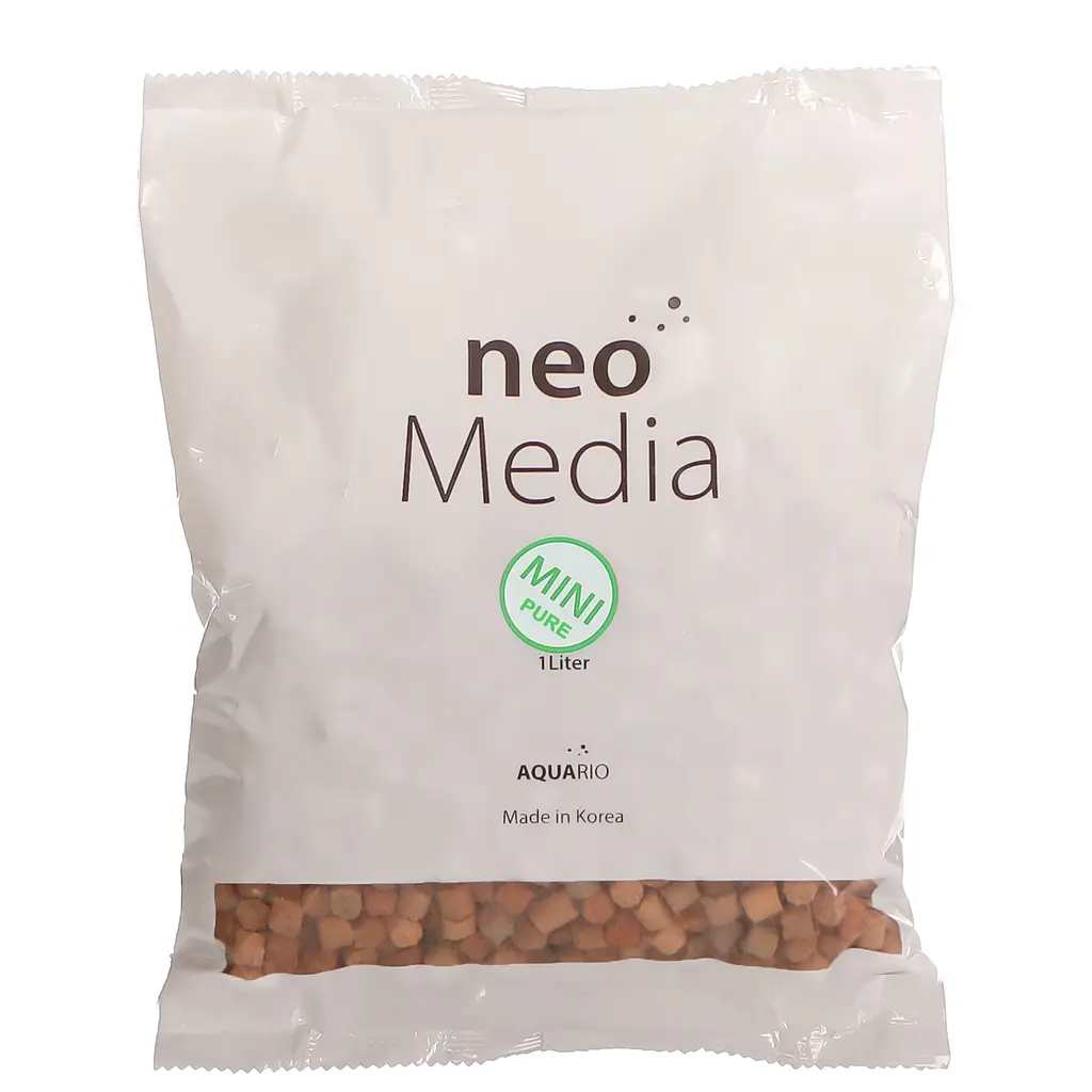 Наповнювач для біофільтрації з нейтральним pH Aquario Neo Media Pure Mini 1 л - фото 3