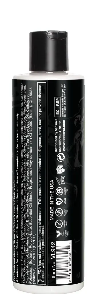 Гель для душа Sensuva Body Wash Dark Temptation, 236 мл - фото 2