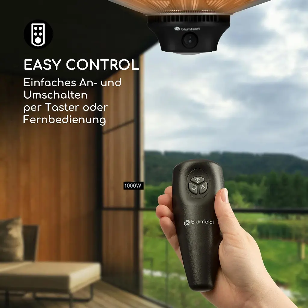 Инфракрасный потолочный обогреватель Blumfeldt Heat Square (10032565) - фото 3