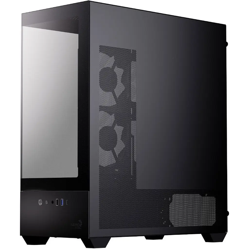 Корпус AeroCool P500D Digi-G-BK-v1 чорний (ACCM-PN07033.11) [173295] - фото 3