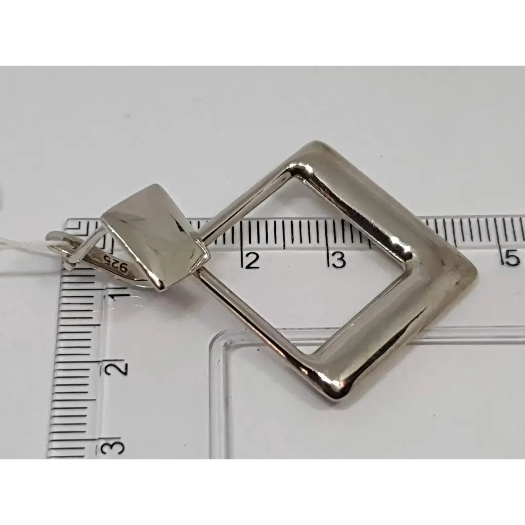 Серебряные серьги Диама. 20011955895 - фото 4