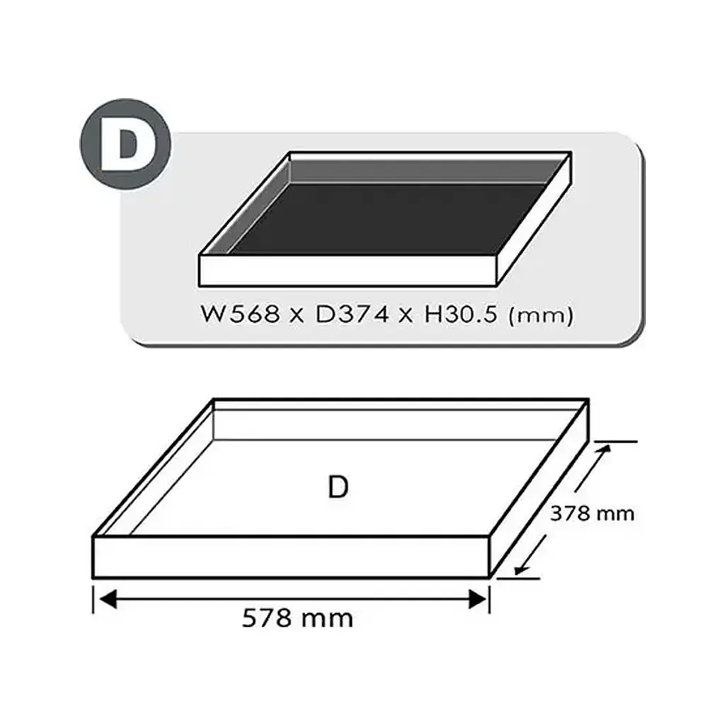 Набір інструментів Toptul в ложементі 1/4", 1/2" 133 шт. (GEDD348) - фото 2
