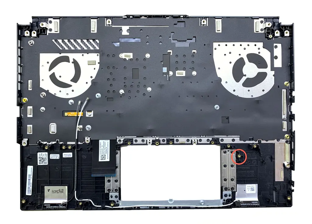 Топкейс ноутбука / верхня панель та клавіатура для ноутбука Asus TUF Gaming A15 FA507RC, FA507RE (90NR09C1-R31UA1) Оригінал від Asus, Верхня панель клавіатури - фото 2