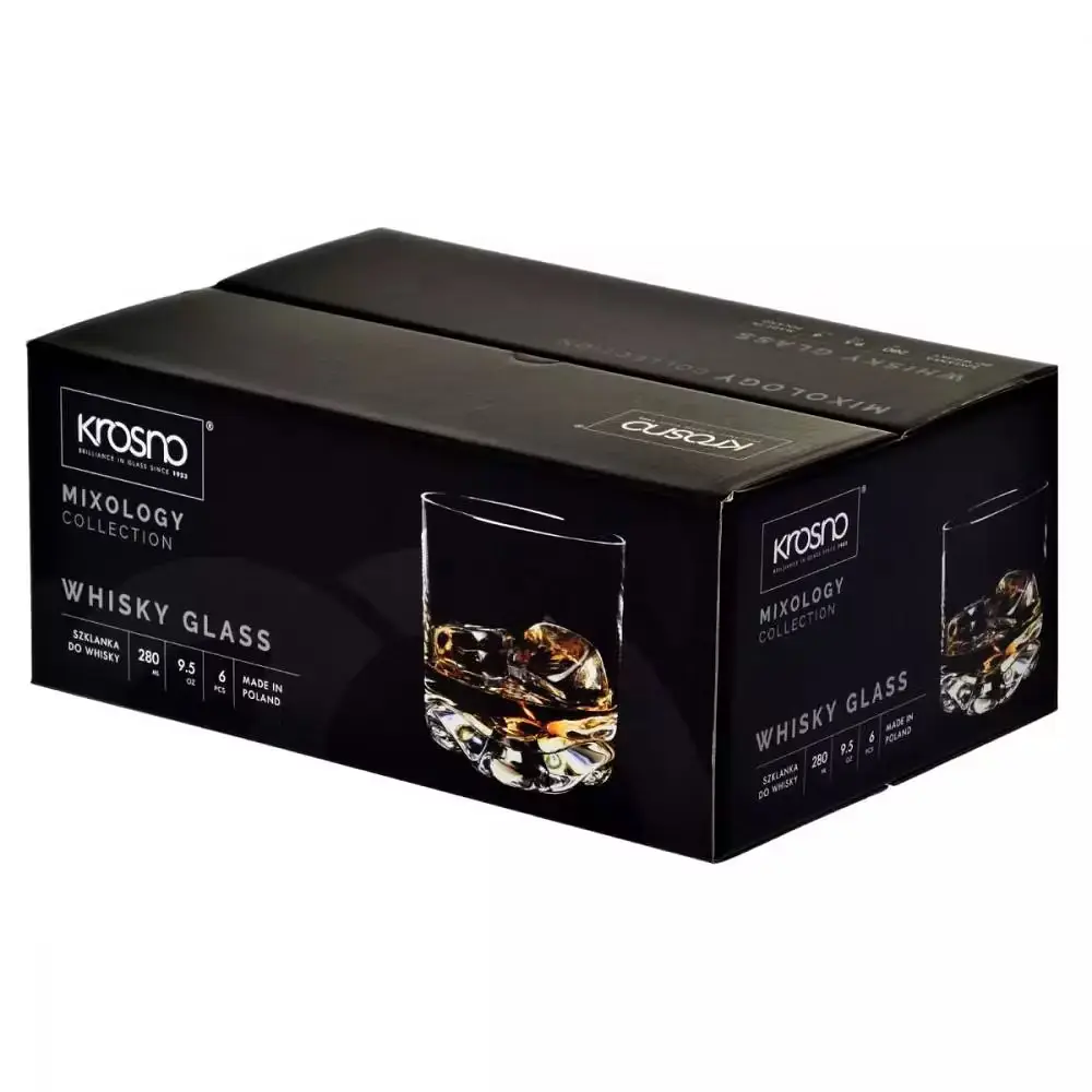 Набір келихів для віскі Krosno Mixology, скло, 280 мл, 6 шт. (904931) - фото 3