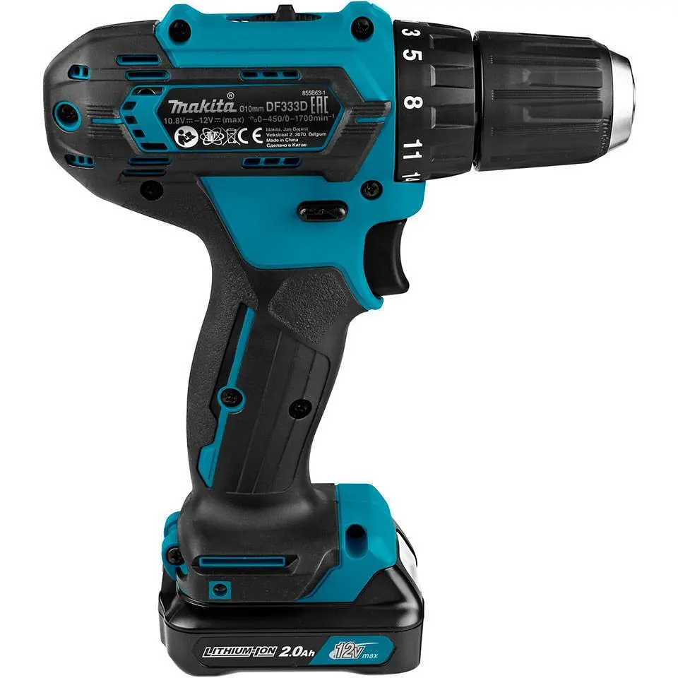 Дриль-шуруповерт Makita DF333DWAE 12V 2Ah [89330] - фото 2