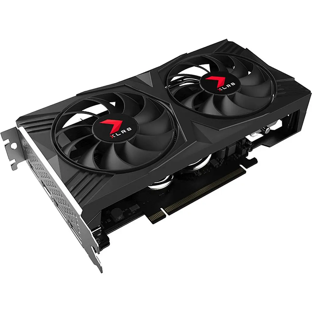 Відеокарта PNY GeForce RTX 4060 XLR8 Gaming VERTO Dual Fan OC 8GB VCG40608DFXPB1-O UA [129392] - фото 3