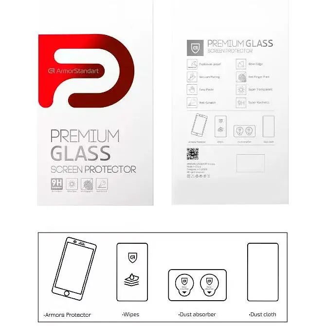 Захисне скло ArmorStandart Full Pro Glass для Redmi 13 4G/Poco M6 4G Black (ARM78248) [135042] - фото 8
